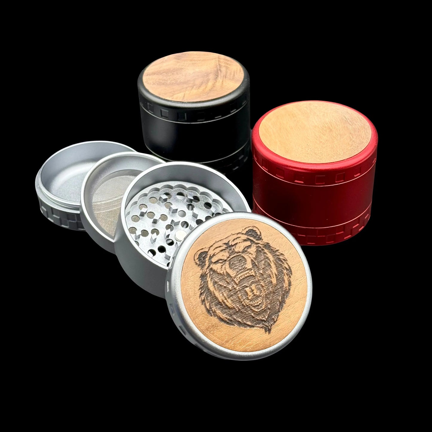 herb grinder with catcher