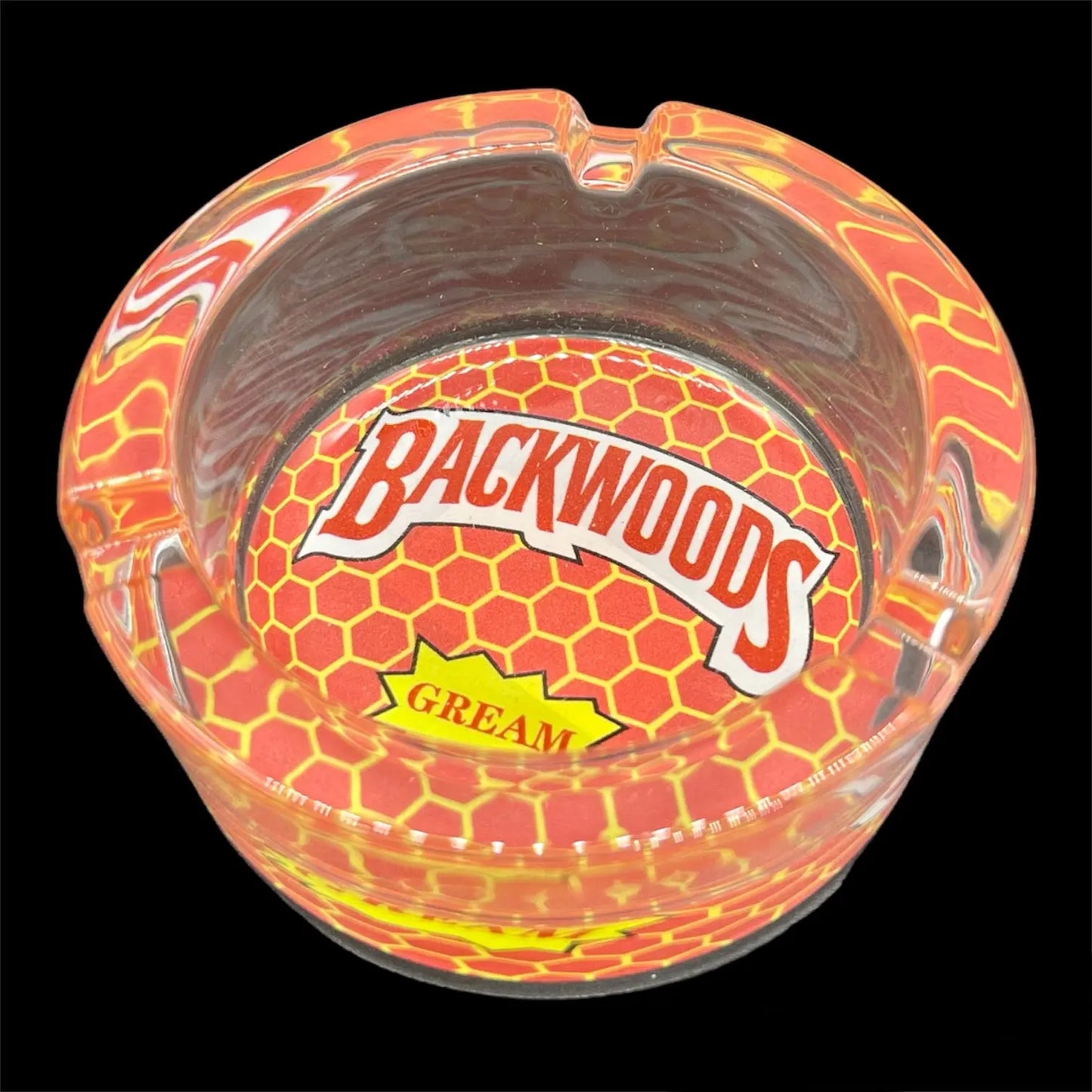 BackWoods Glass Ashtrays orange