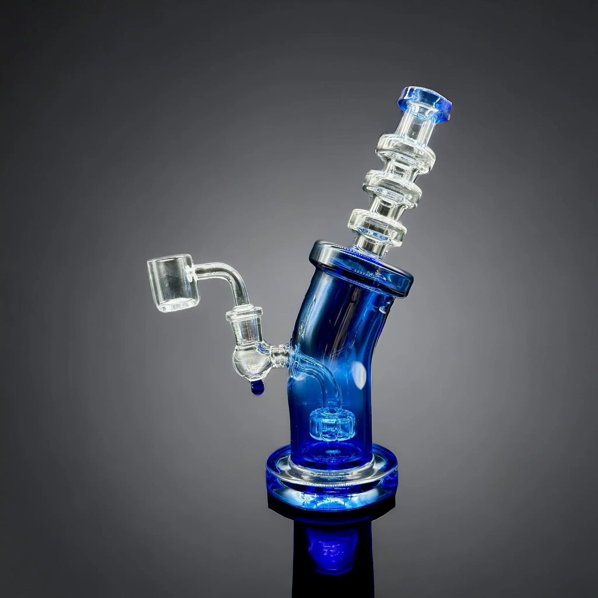 Bent Shape Rig blue color