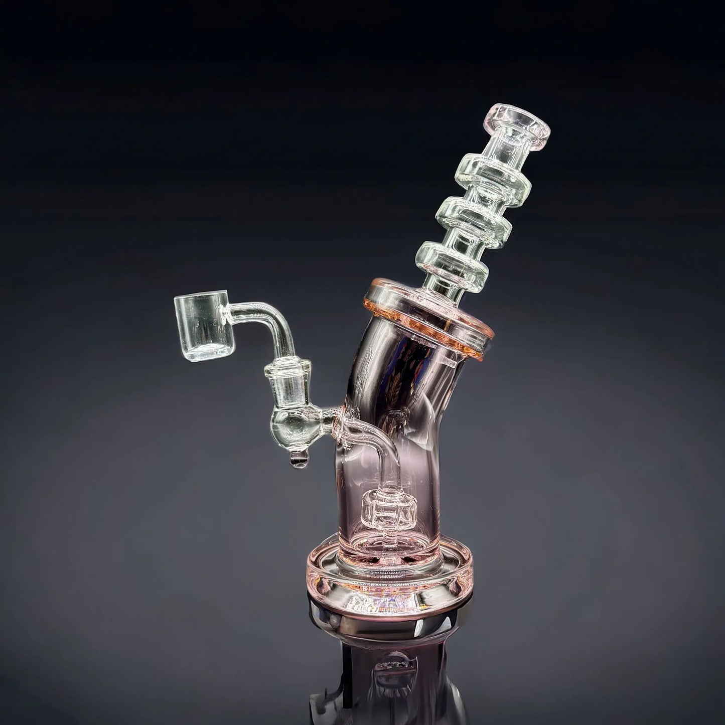 Bent Shape Rig pink color