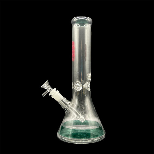 California Bear Beaker Glass Bong 12"