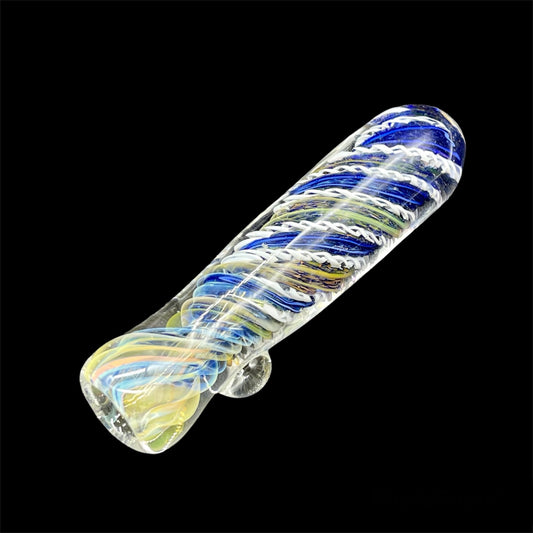 Colored Twisted Chillum Pipes