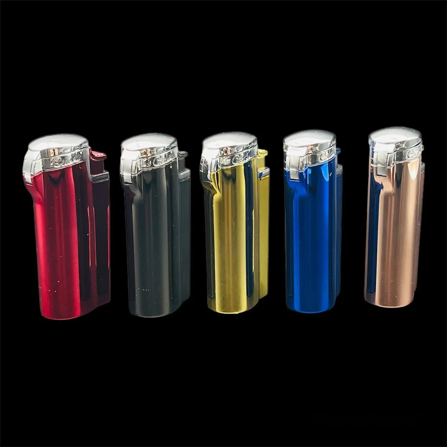 Four Flames Pocket Size Torch Lighter mix color