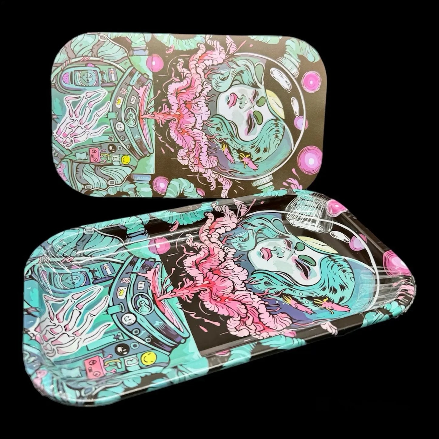 rolling tray with lid