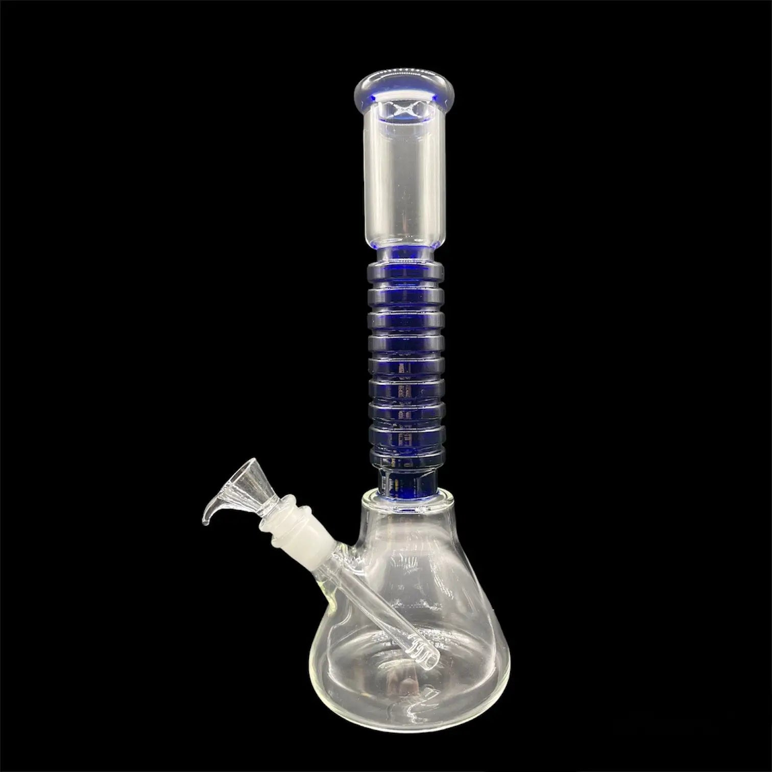 Glass Beaker Bong 14 blue