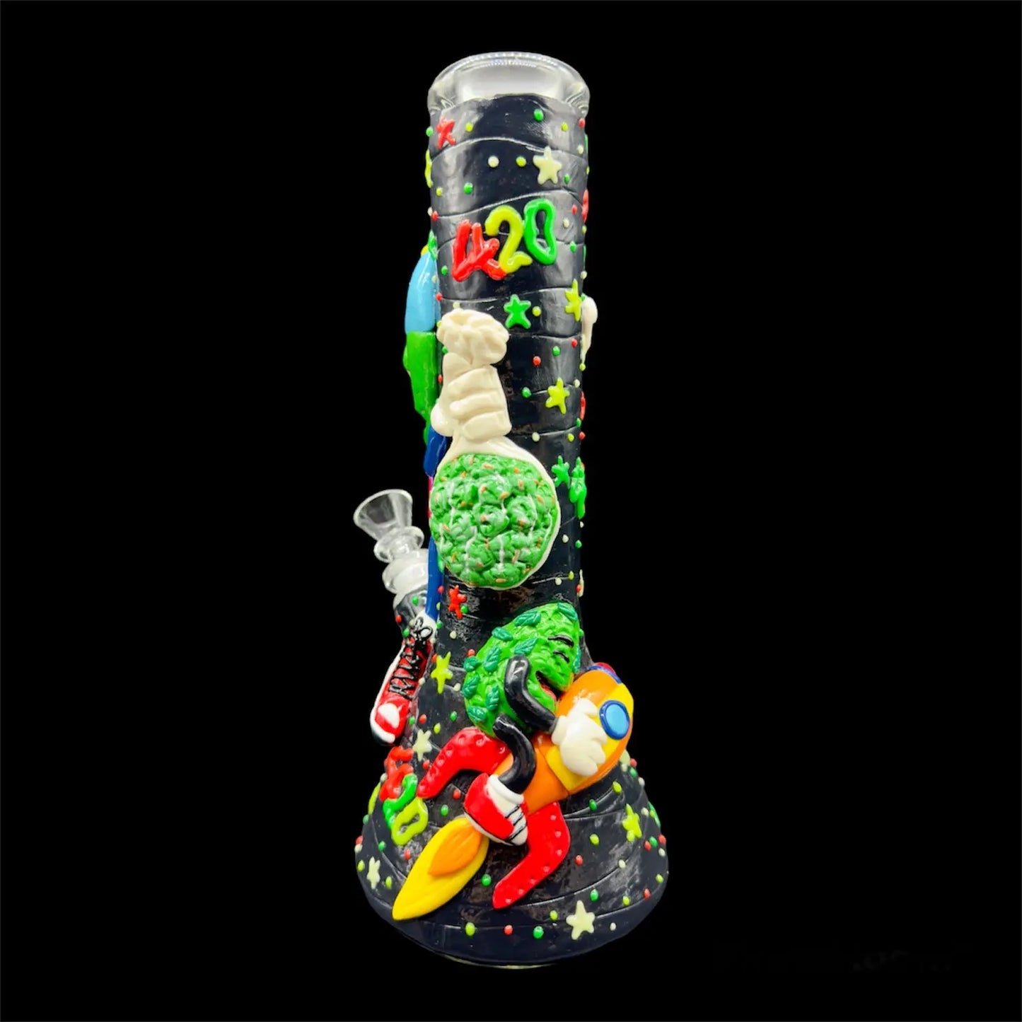 Glow in the Dark unique bong