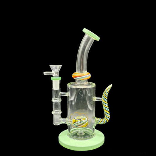 LUTO Colored Glass Bong 9’’ green 