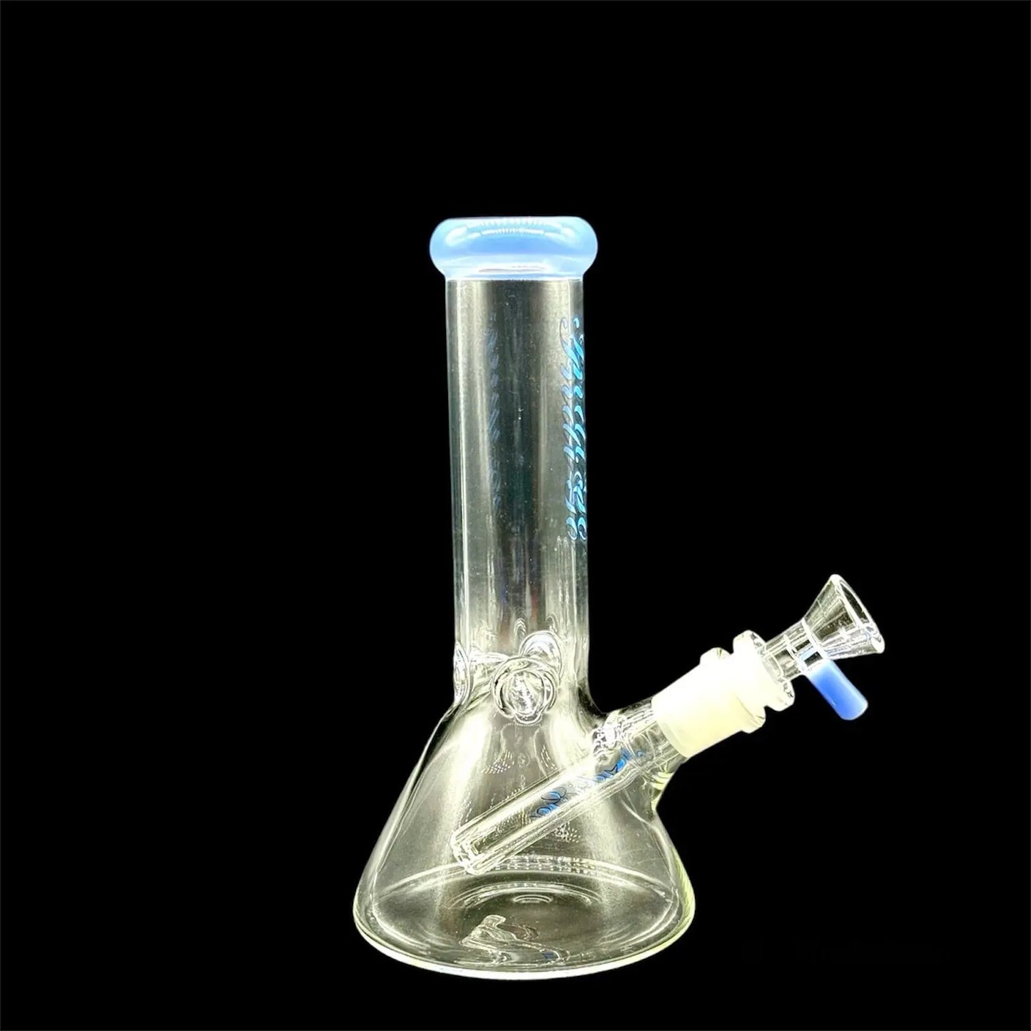 Mini Indigo Beaker Water Pipe 8» cute