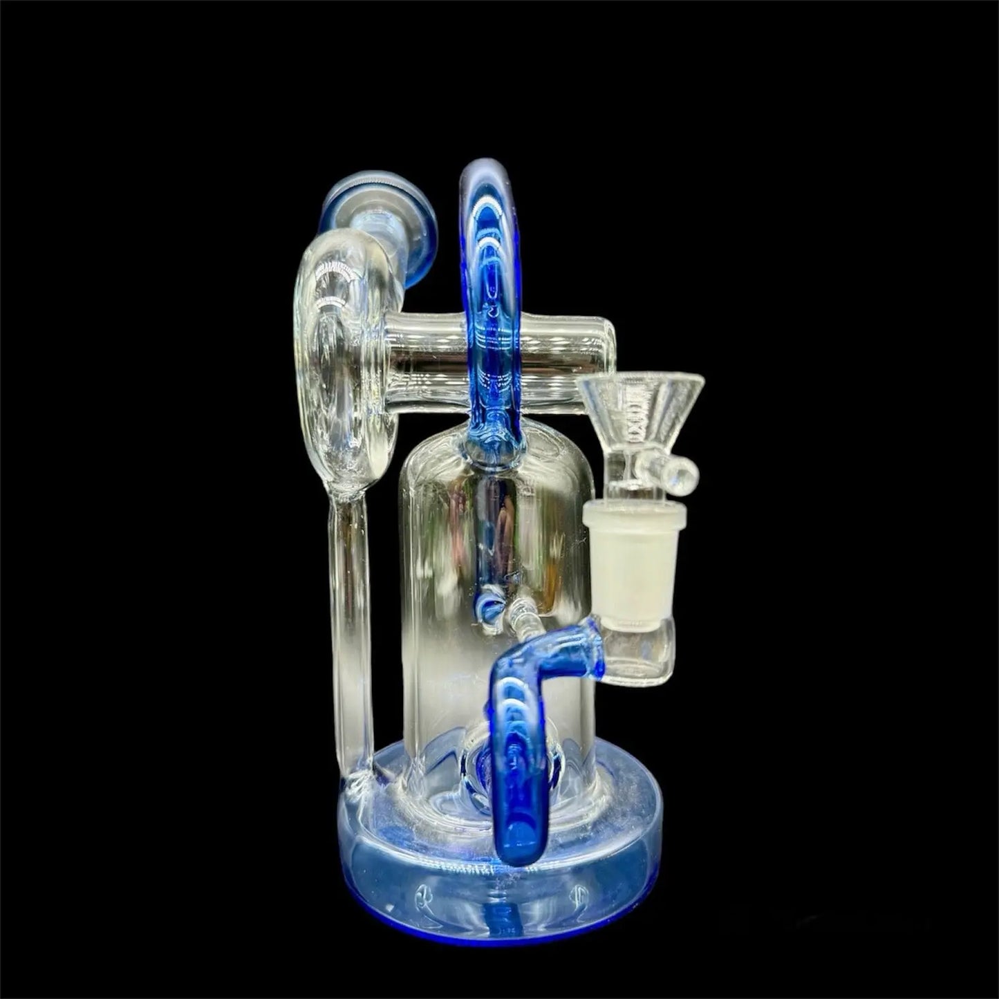 glass bong blue