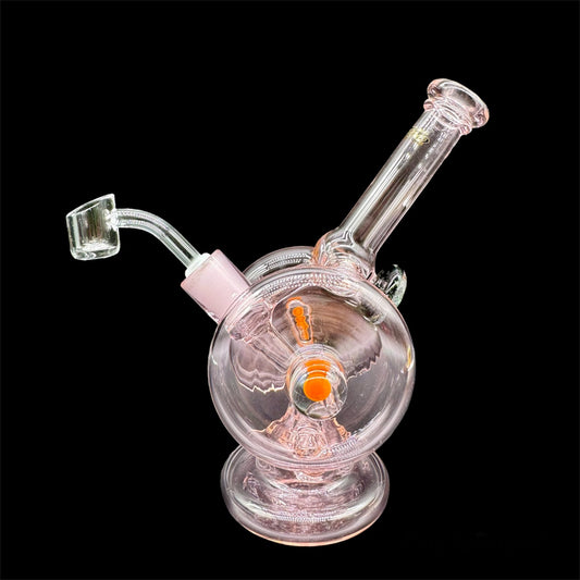 Mini Pink Recycler Rig