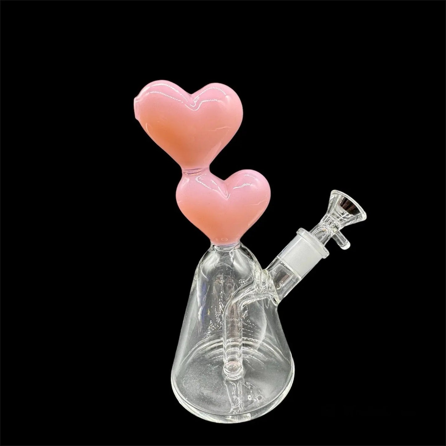girly glass bong pink