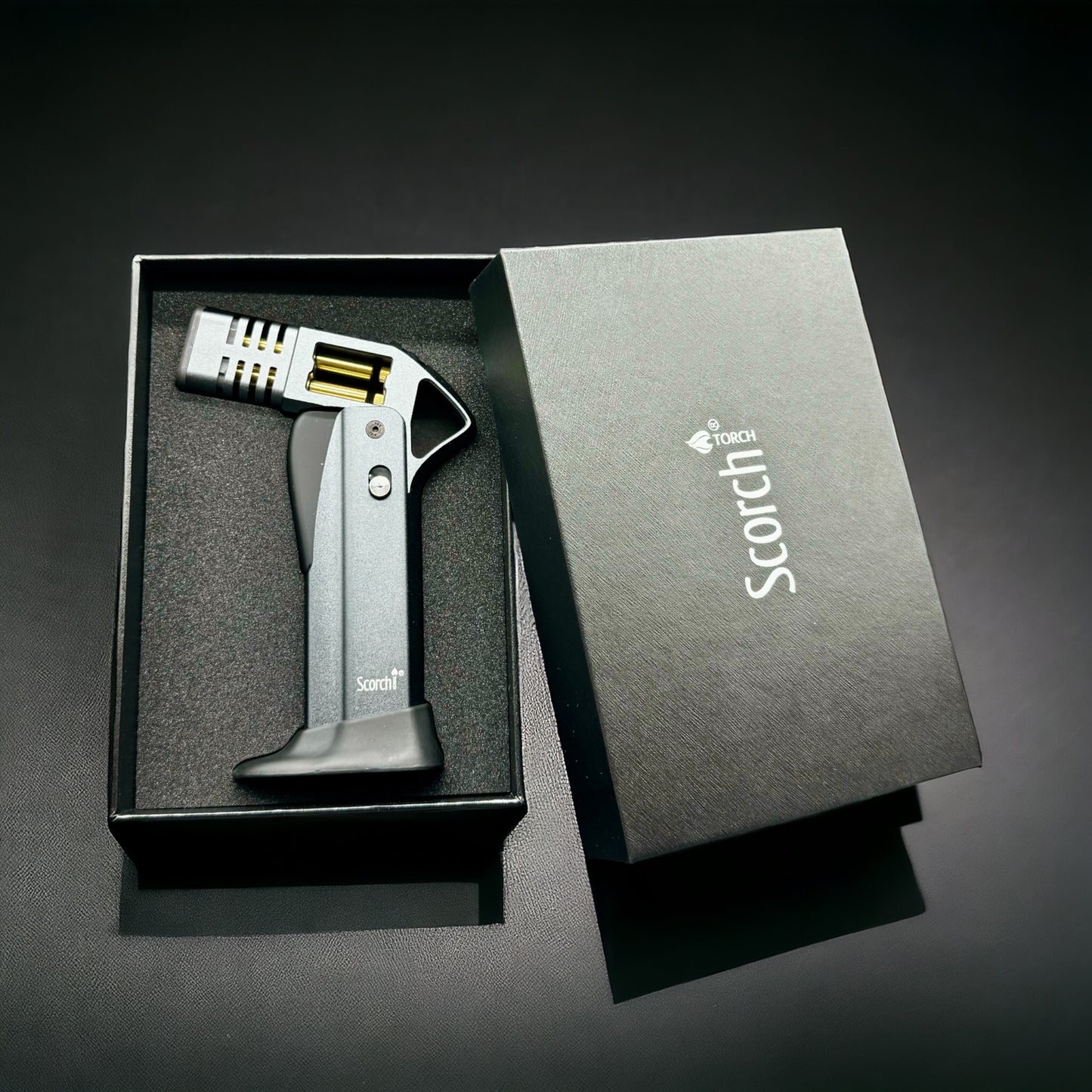Scorch Dual Jet Flame Multipurpose Torch Lighter box