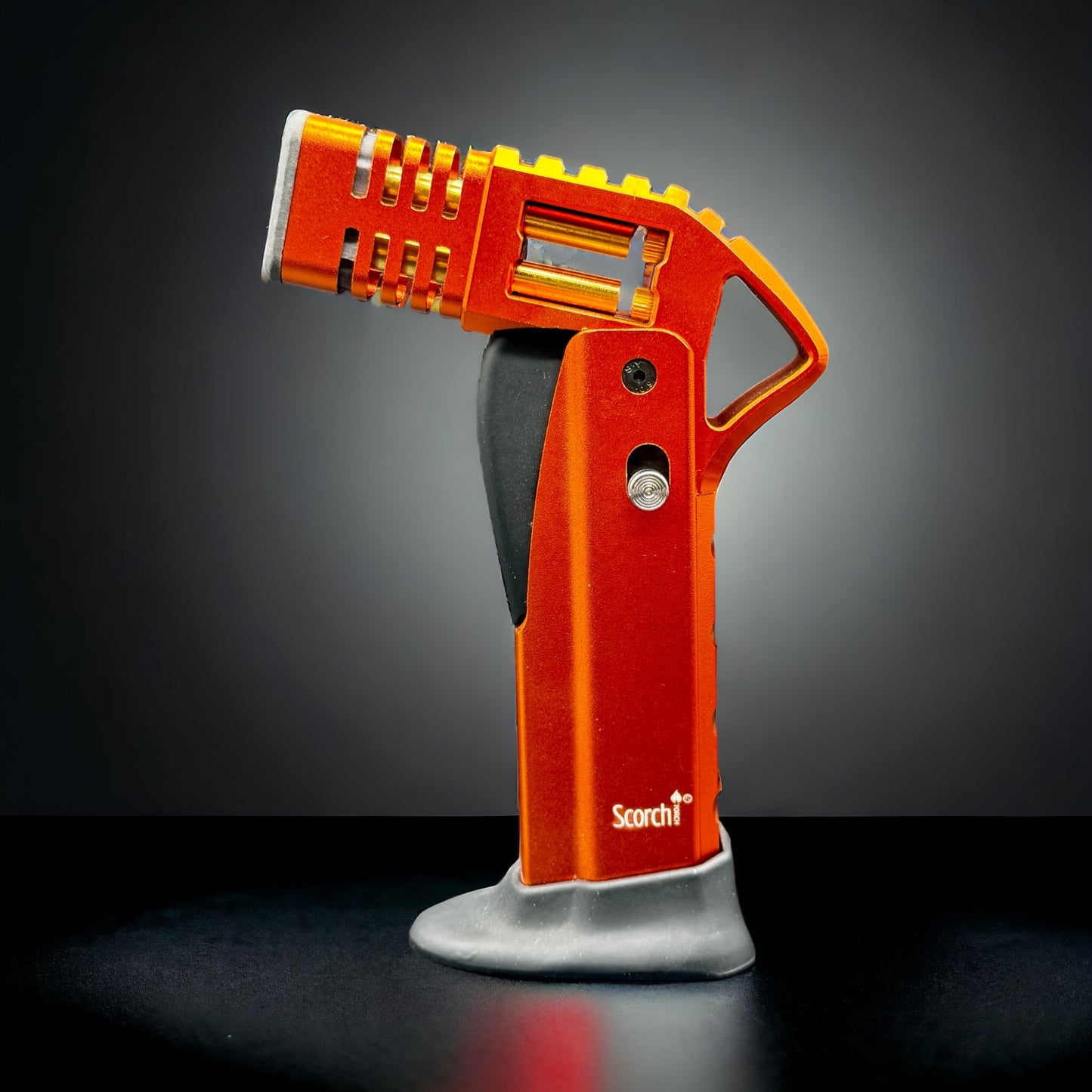 Scorch Dual Jet Flame Multipurpose Torch Lighter orange color