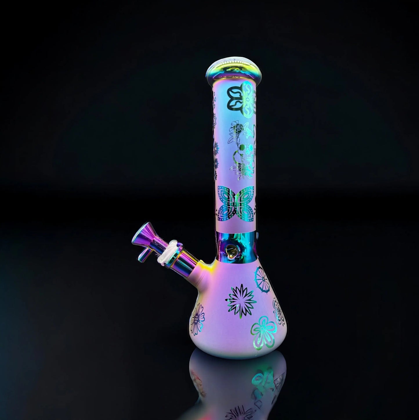 Blue beaker