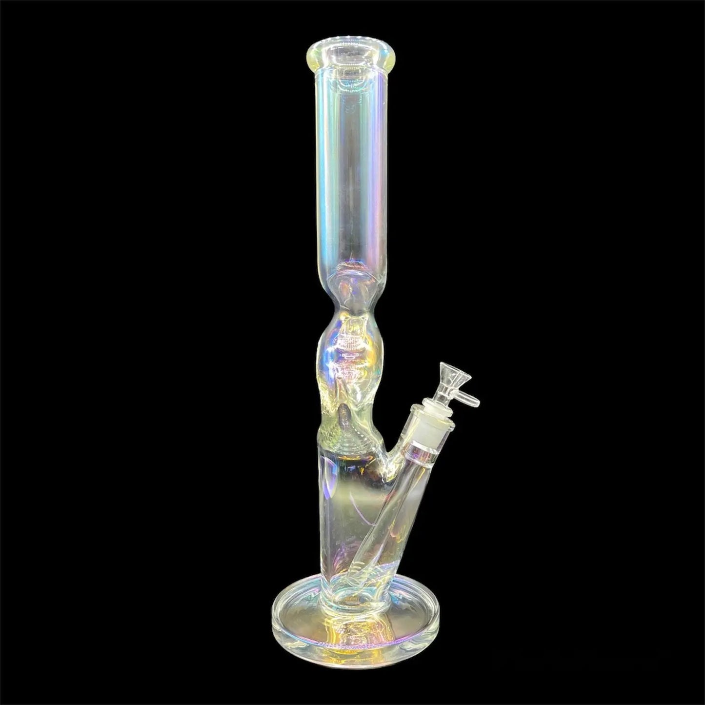 Rainbow Zong Zig Zag Water Pipe Bong 17''