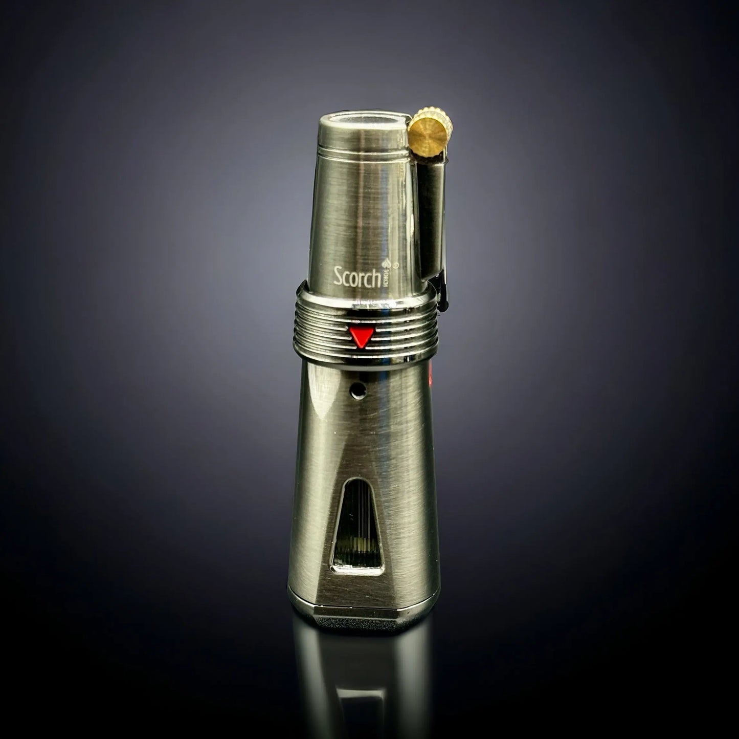 SCORCH TORCH Lighter Single Flame 61580 gray color