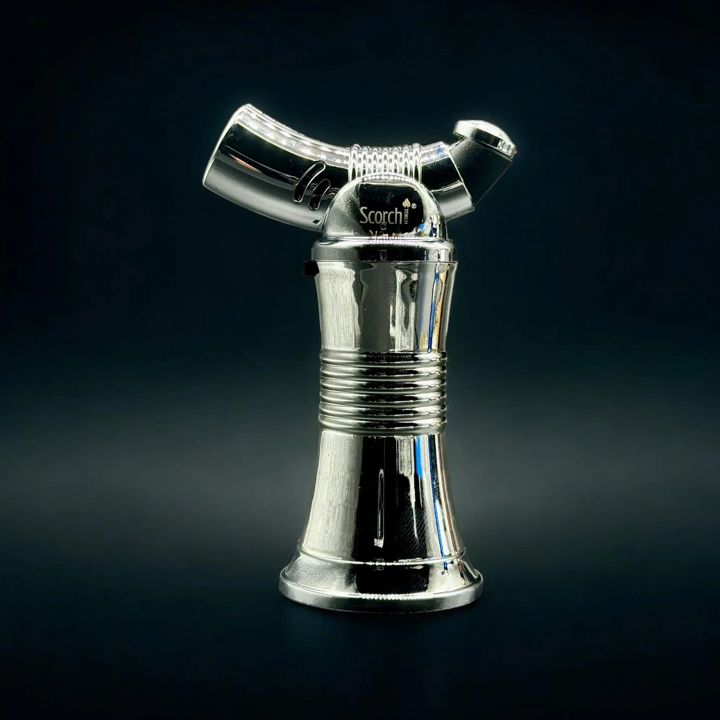 Scorch Torch 45 Degree Adjustable flame silver color