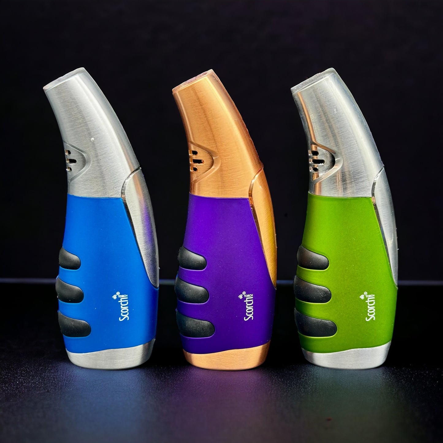 Scorch Torch Single Jet Flame Butane Torch Lighter 61606 random color