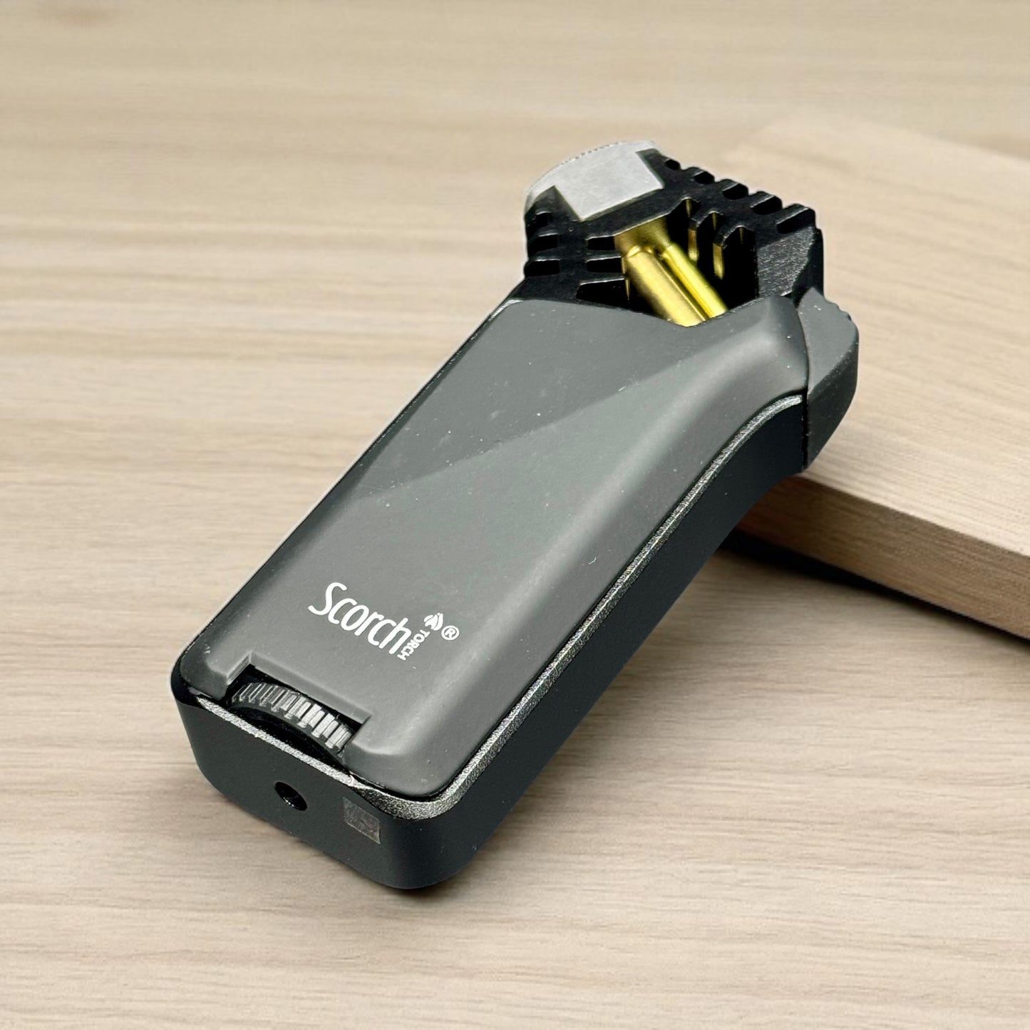 Scorch Torch Lighter 61560 – Black butane torch lighter side