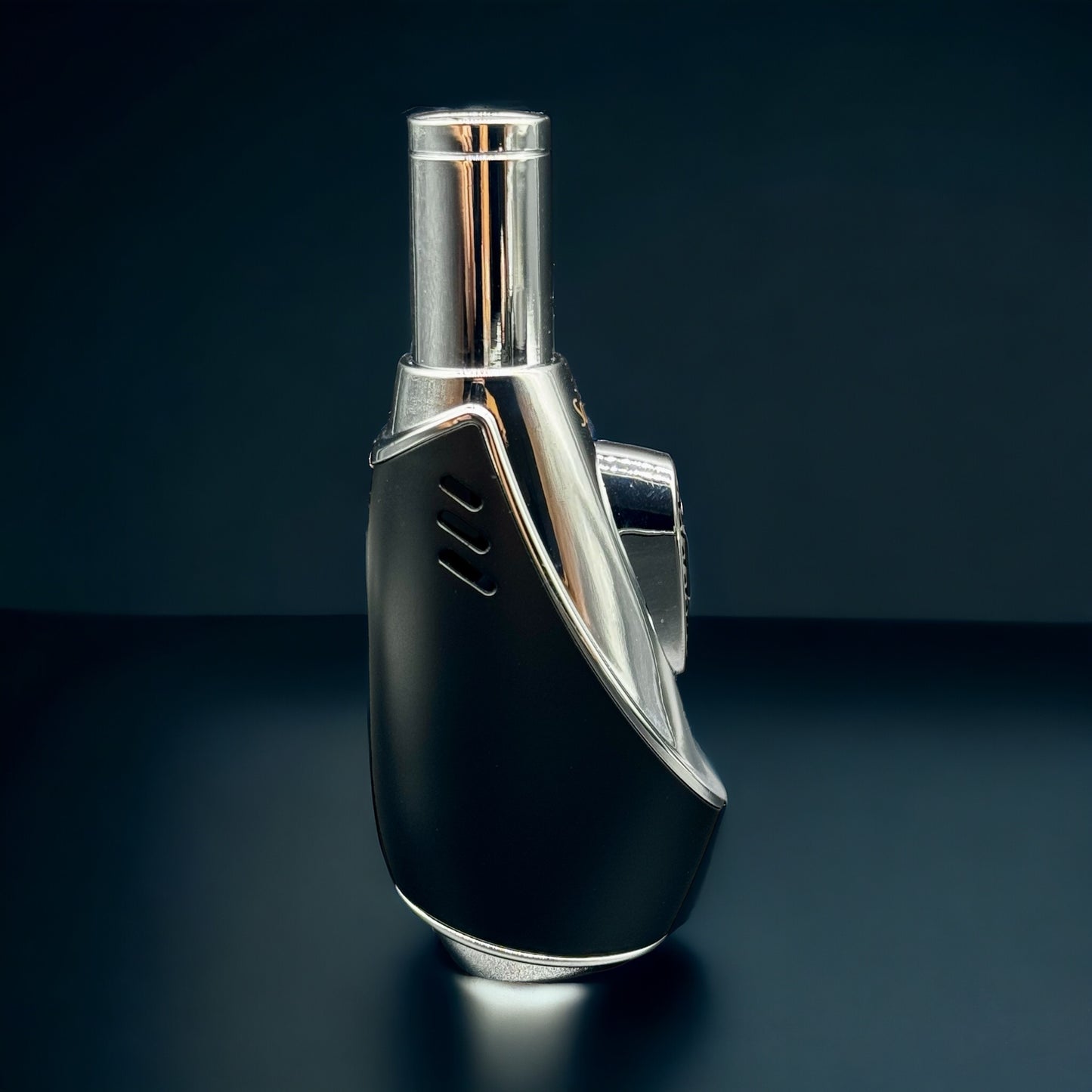 Scorch Torch Lighter Single Flame Modern Compact Design black color