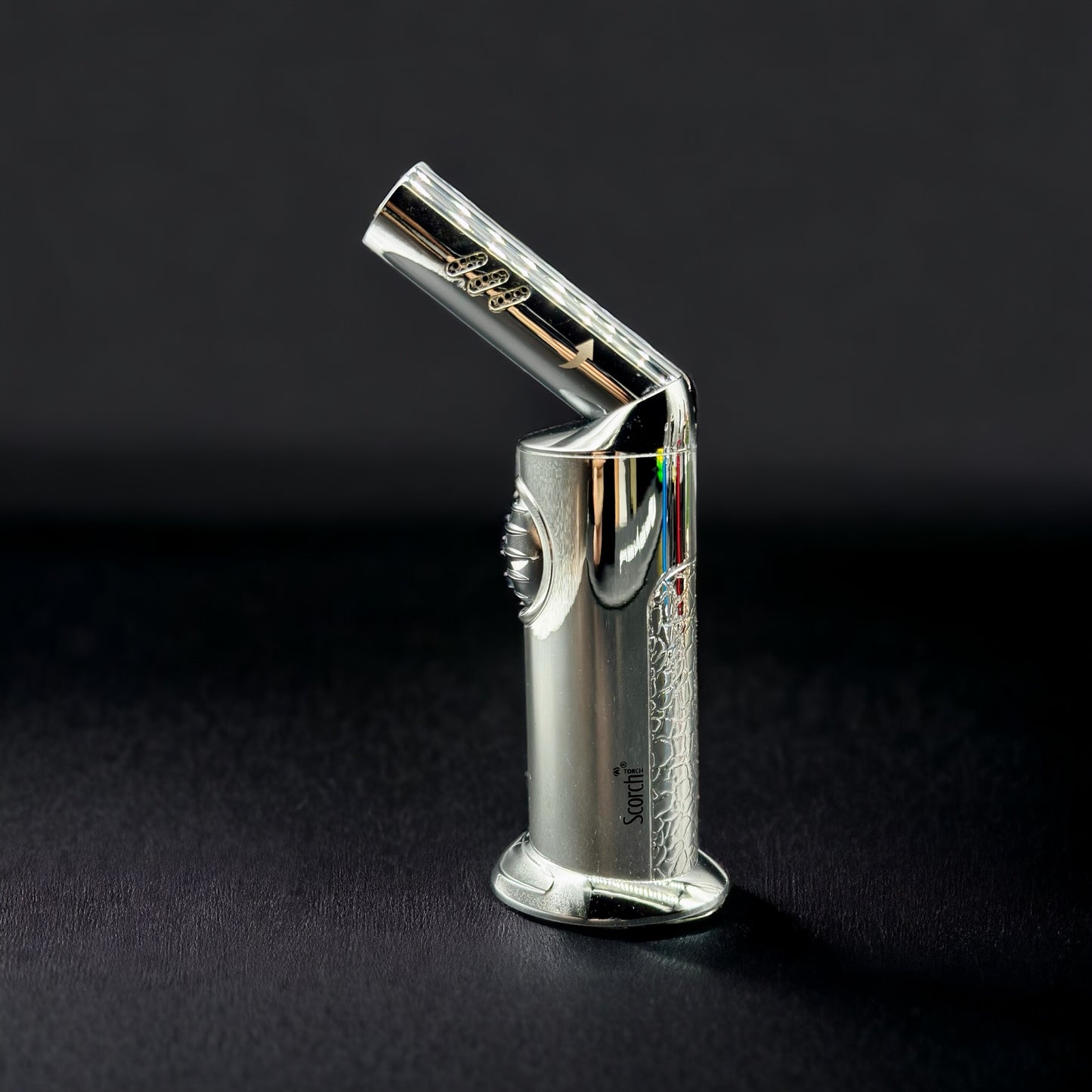 Scorch Torch Single Flame Multi Angle silver color
