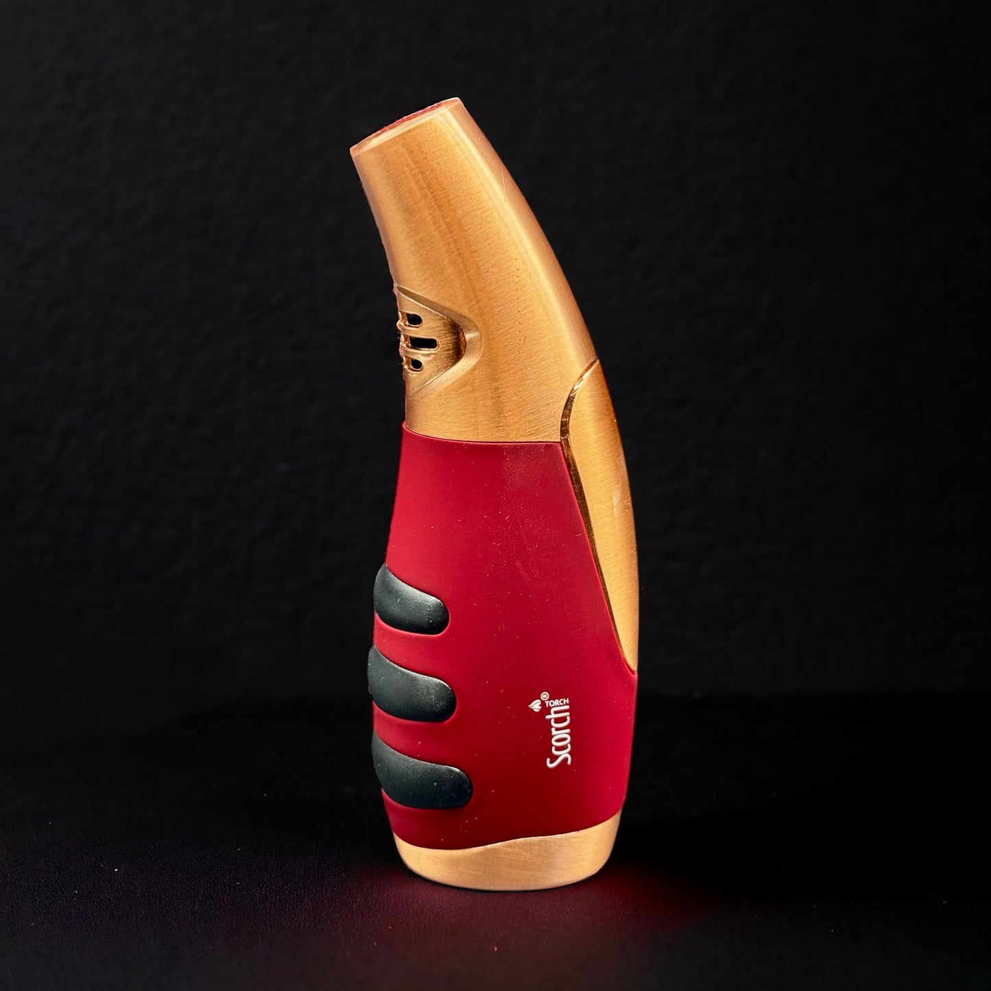 Scorch Torch Single Jet Flame Butane Torch Lighter 61606 red color