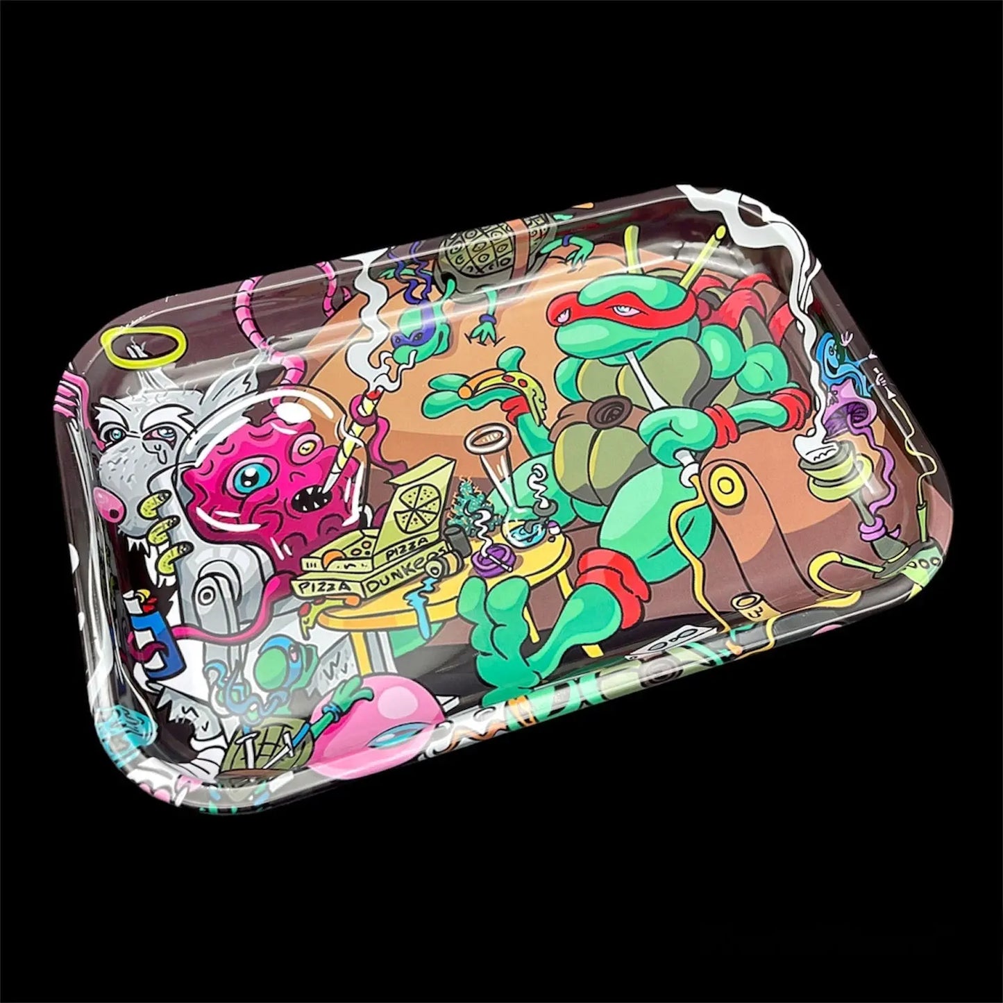 smoking turtle rolling trays