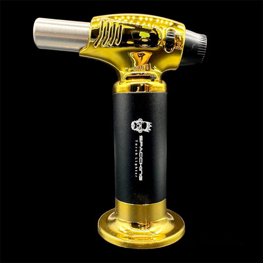 Space King Chrome Finish Torch Lighter  gold color 