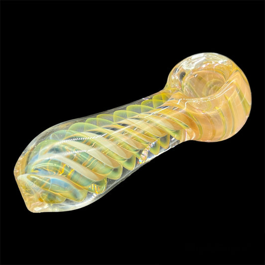 Twisted Thick Glass Pipe