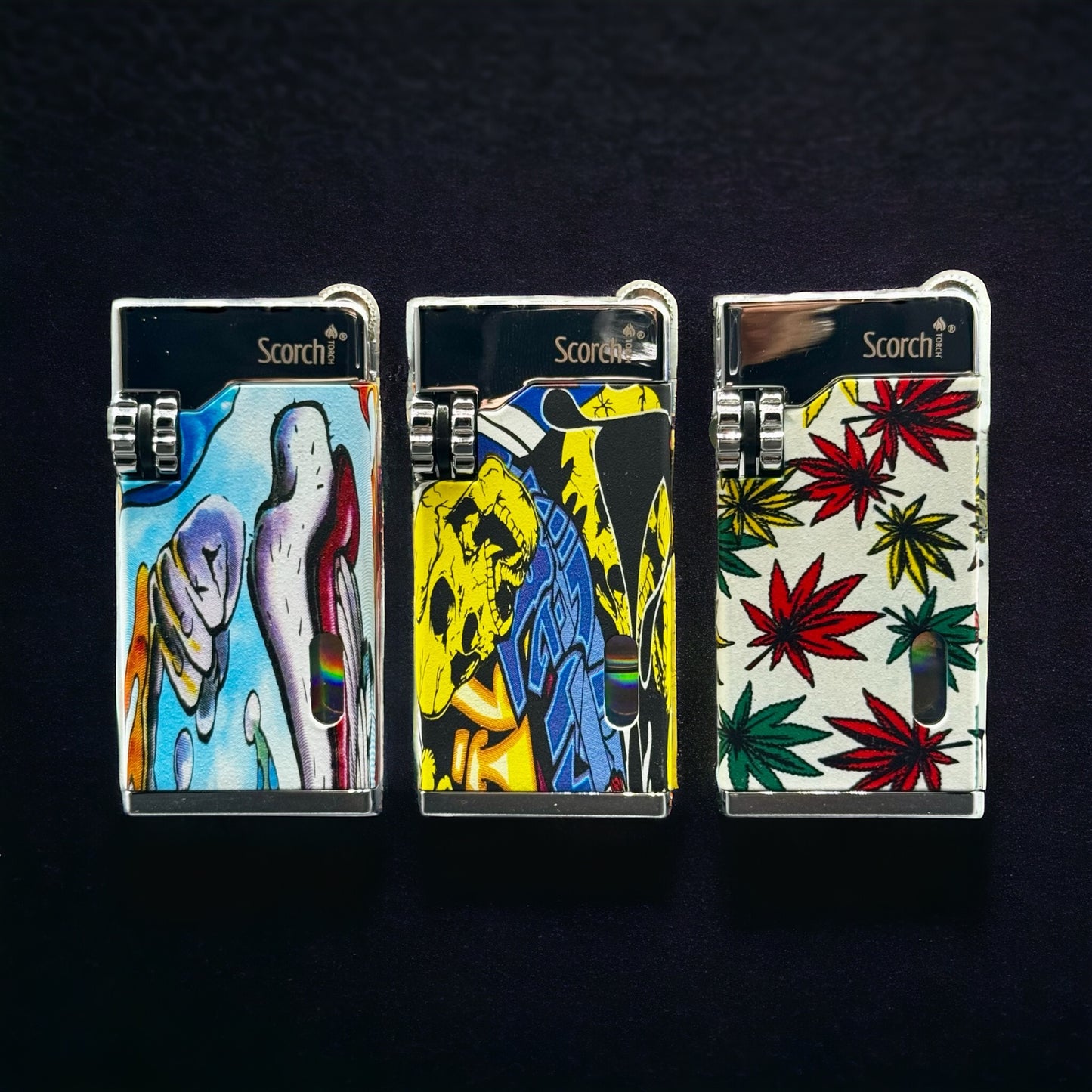 Scorch Torch Lighter Double Flame random color