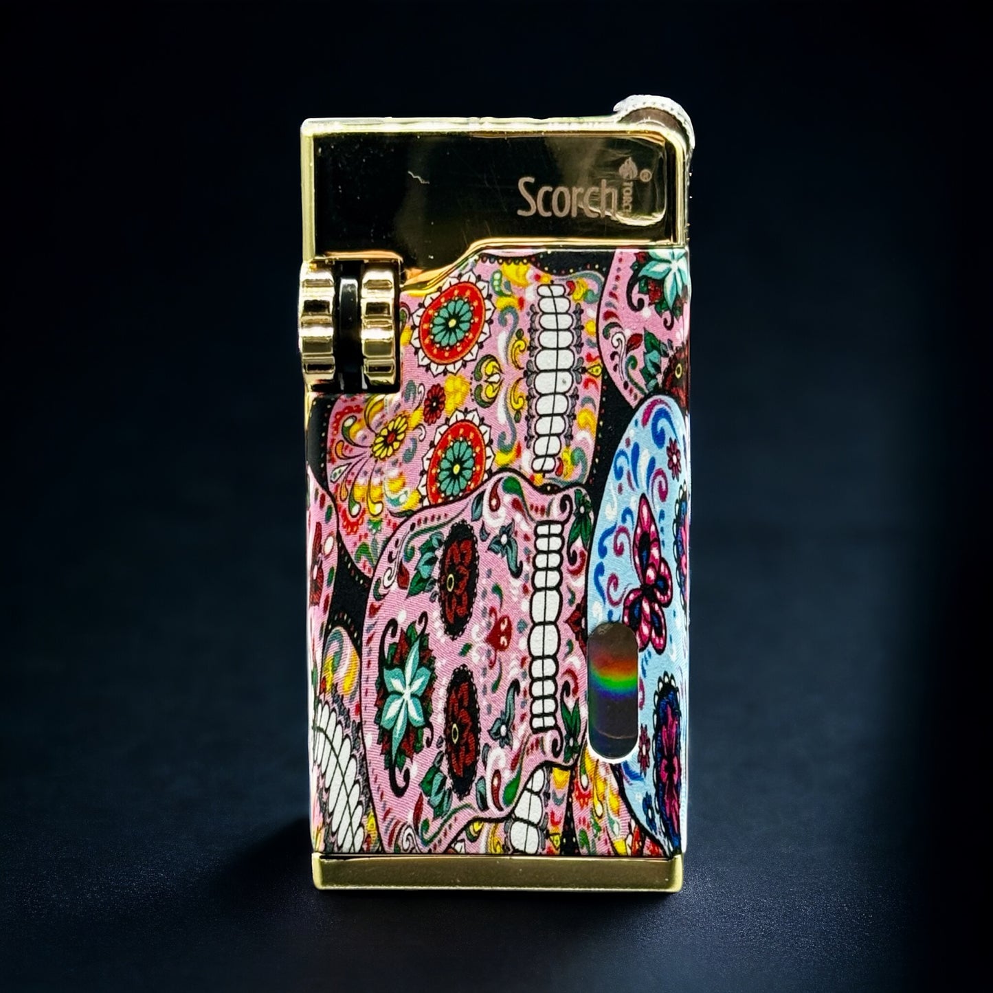 skull torch lighter