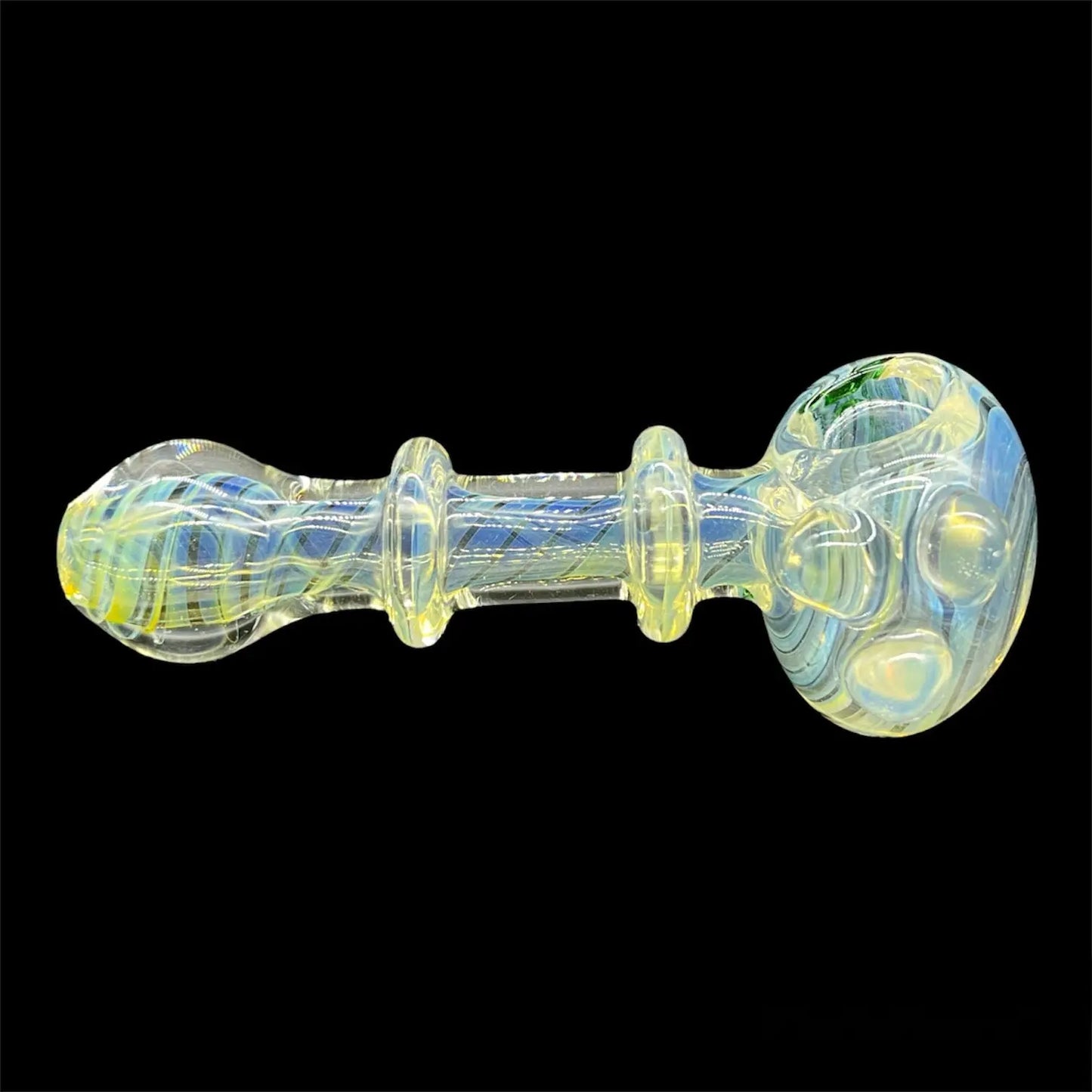 White Color Changing Spoon Pipe