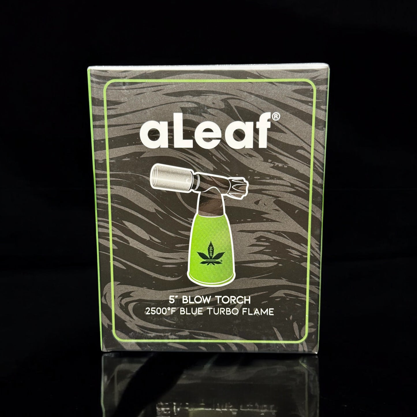 aLeaf 5” Torch Retail Packaging – Front Box Design