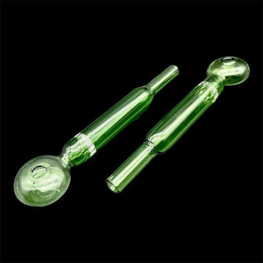 green oil burner glass pipes with honeycomb per
