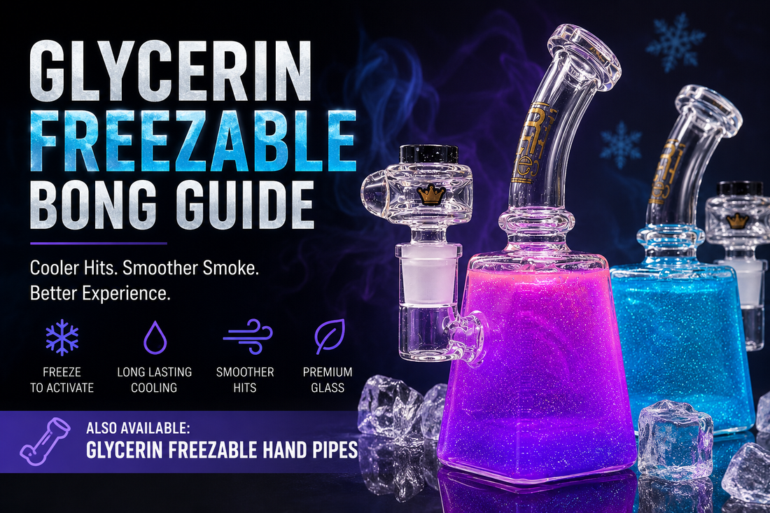 Glycerin freezable bong guide