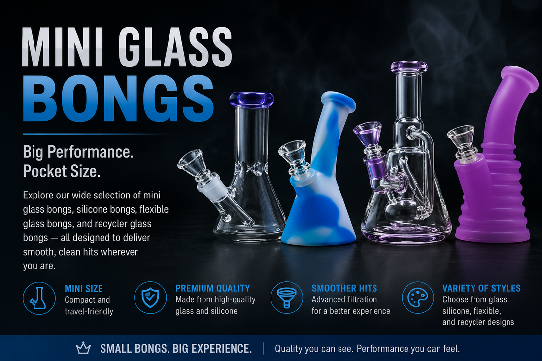 Mini Glass Bongs: Small Size, Big Performance – Find the Perfect Compact Bong