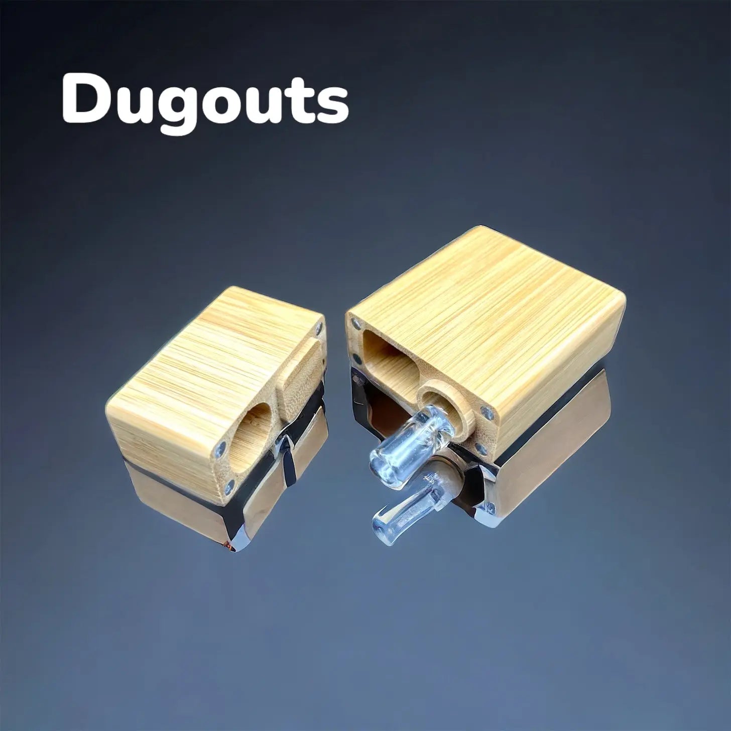 Dugout One Hitter Box | Custom Wooden Dugout | Unique Smoke Shop