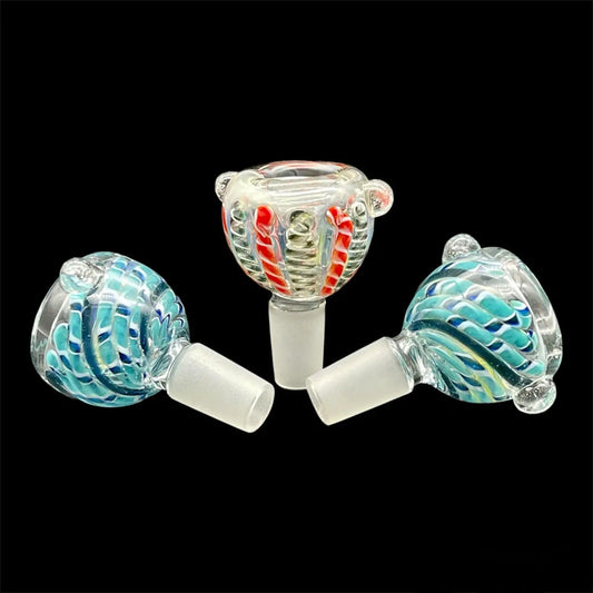 14mm male glass slide bowl