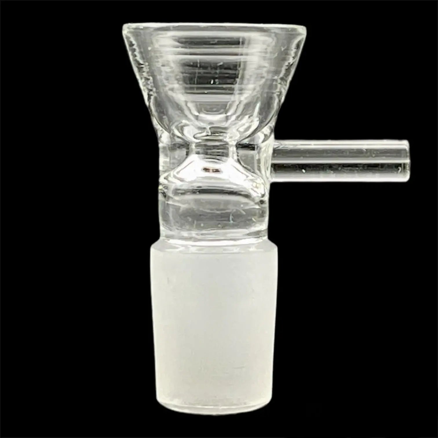 thumbnail image 2 of 18mm Green Glass Slide Bowl With Built-In Screen – USA Made 2 of 6