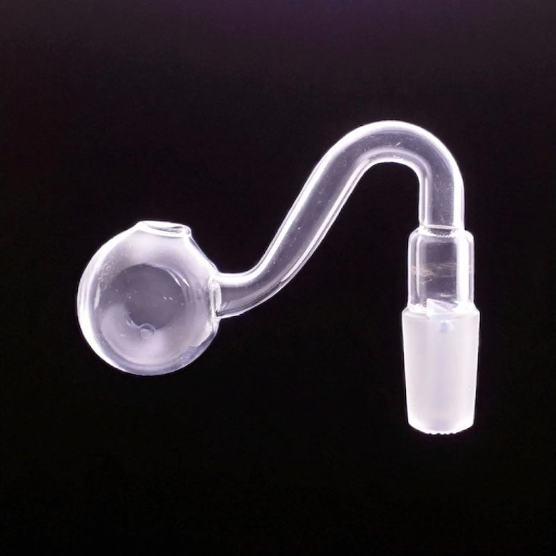 2-Pack 14mm Pyrex Oil Burner Adapter – 45° Bent Glass Slide – US Shop