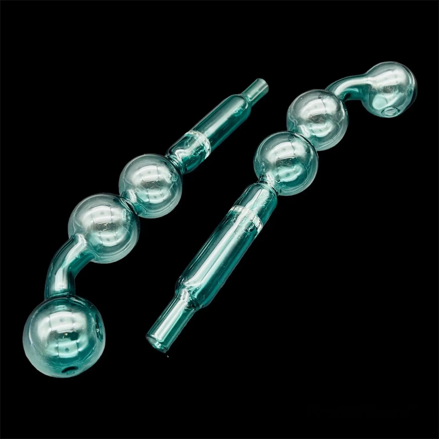 teal oil burner glass pipes