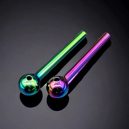 2 Pieces Pack - Rainbow Glass Oil Burner US Shop