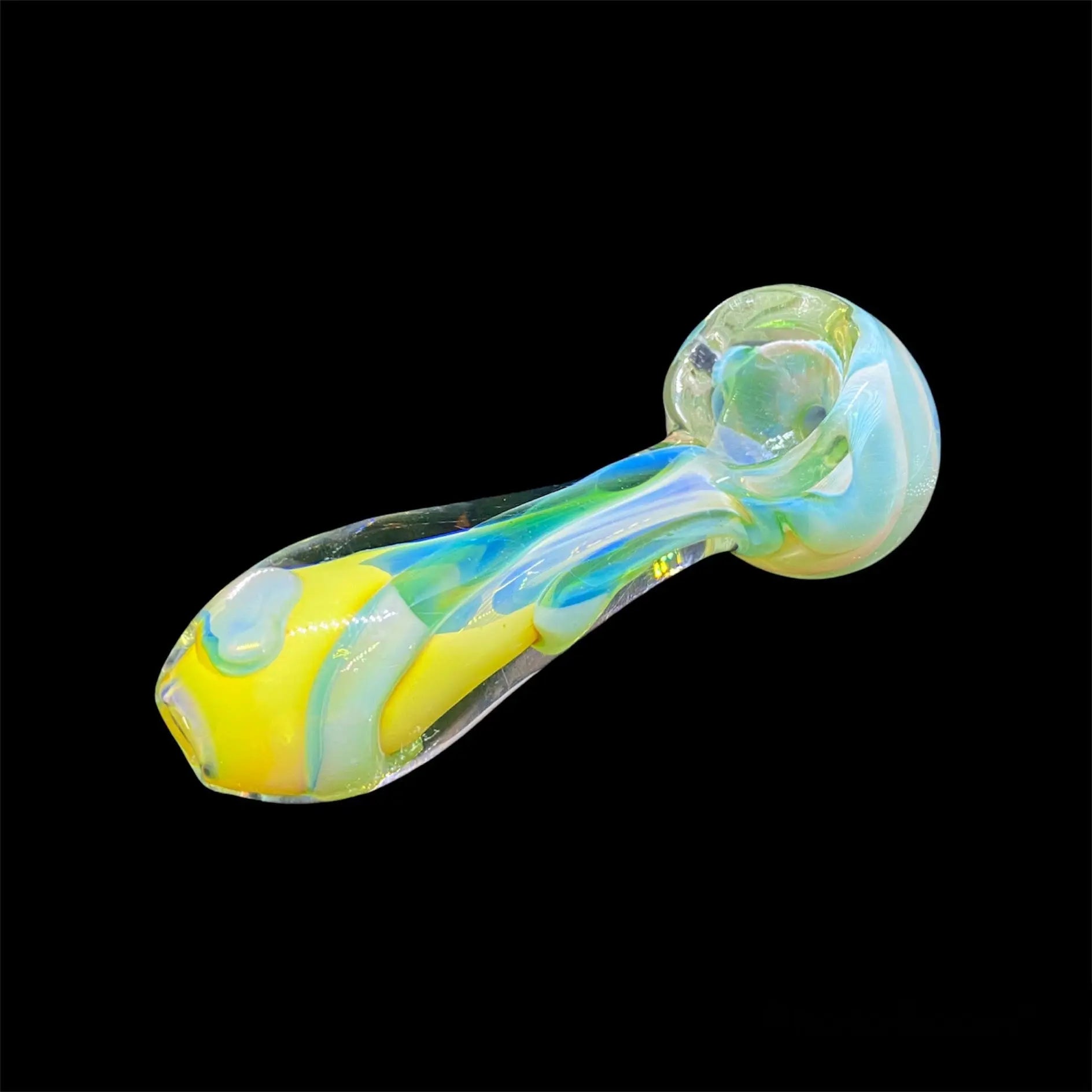 green glass pipes