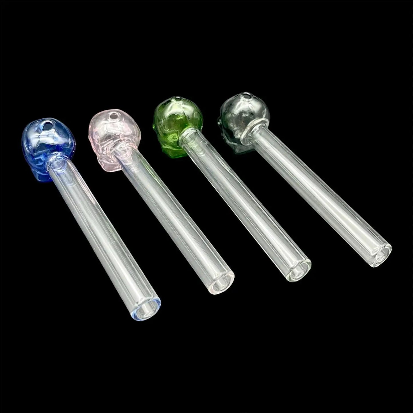 skull oil burner pipe mixed color 