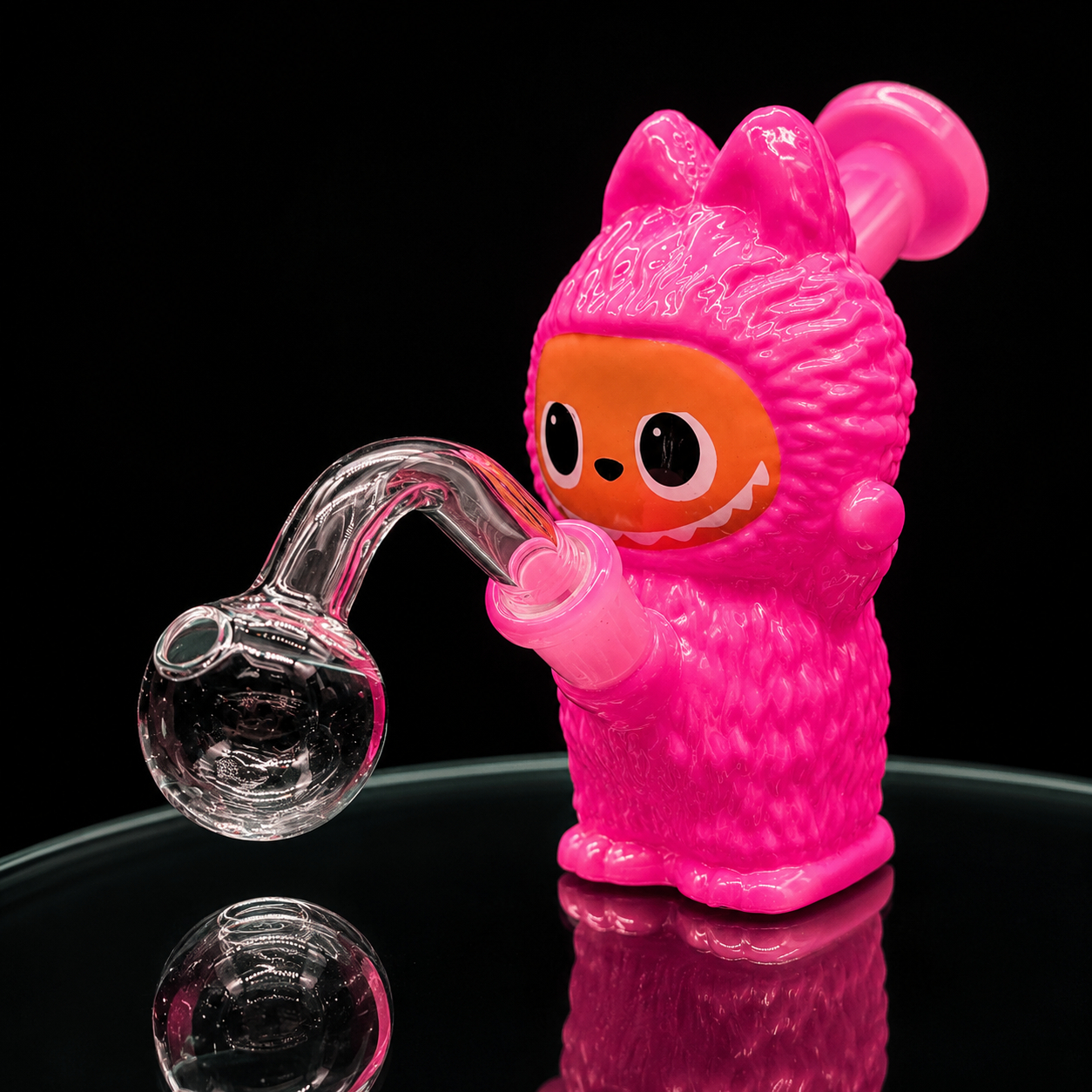5” Mini Character Oil Burner Bubbler pink 