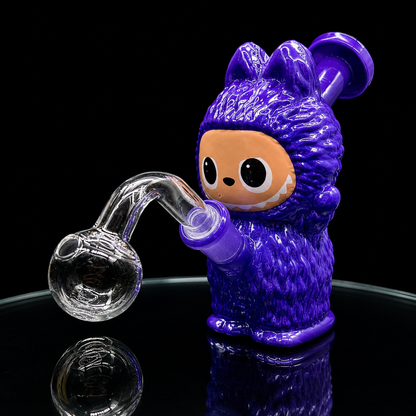 5” Mini Character Oil Burner Bubbler purple 