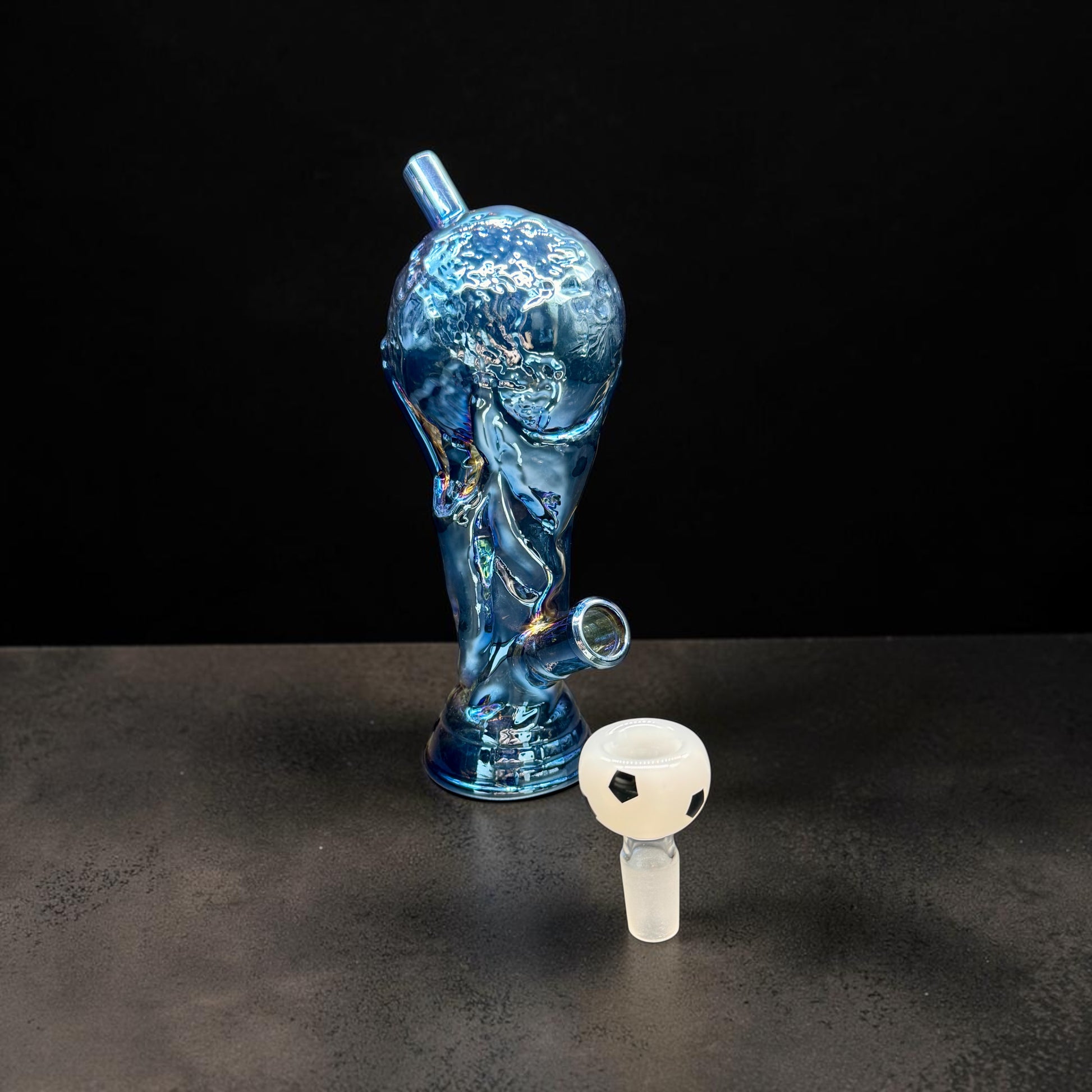 7.5” Trophy Style Glass Bong – Unique Water Pipe removed slide 