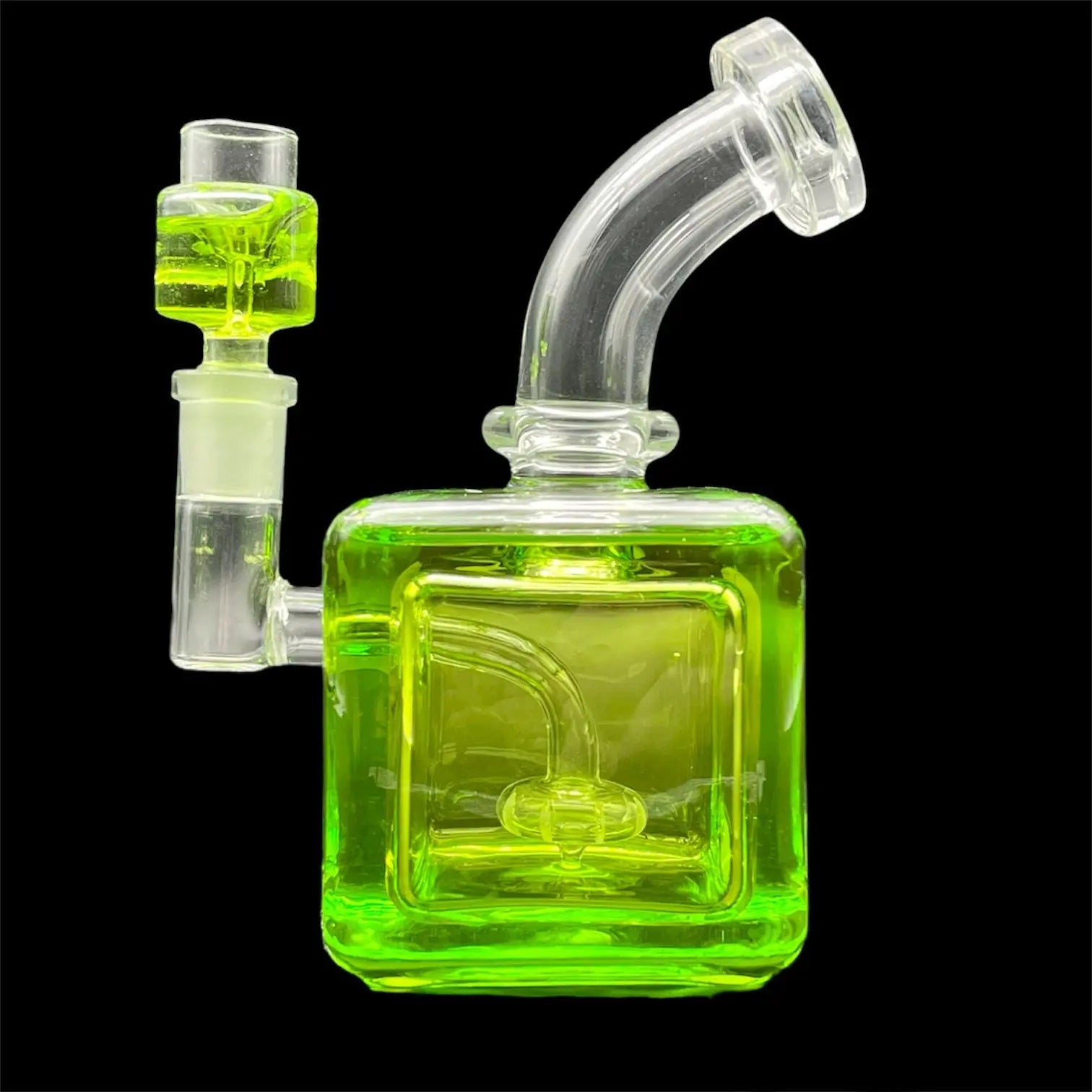 green frozen bong
