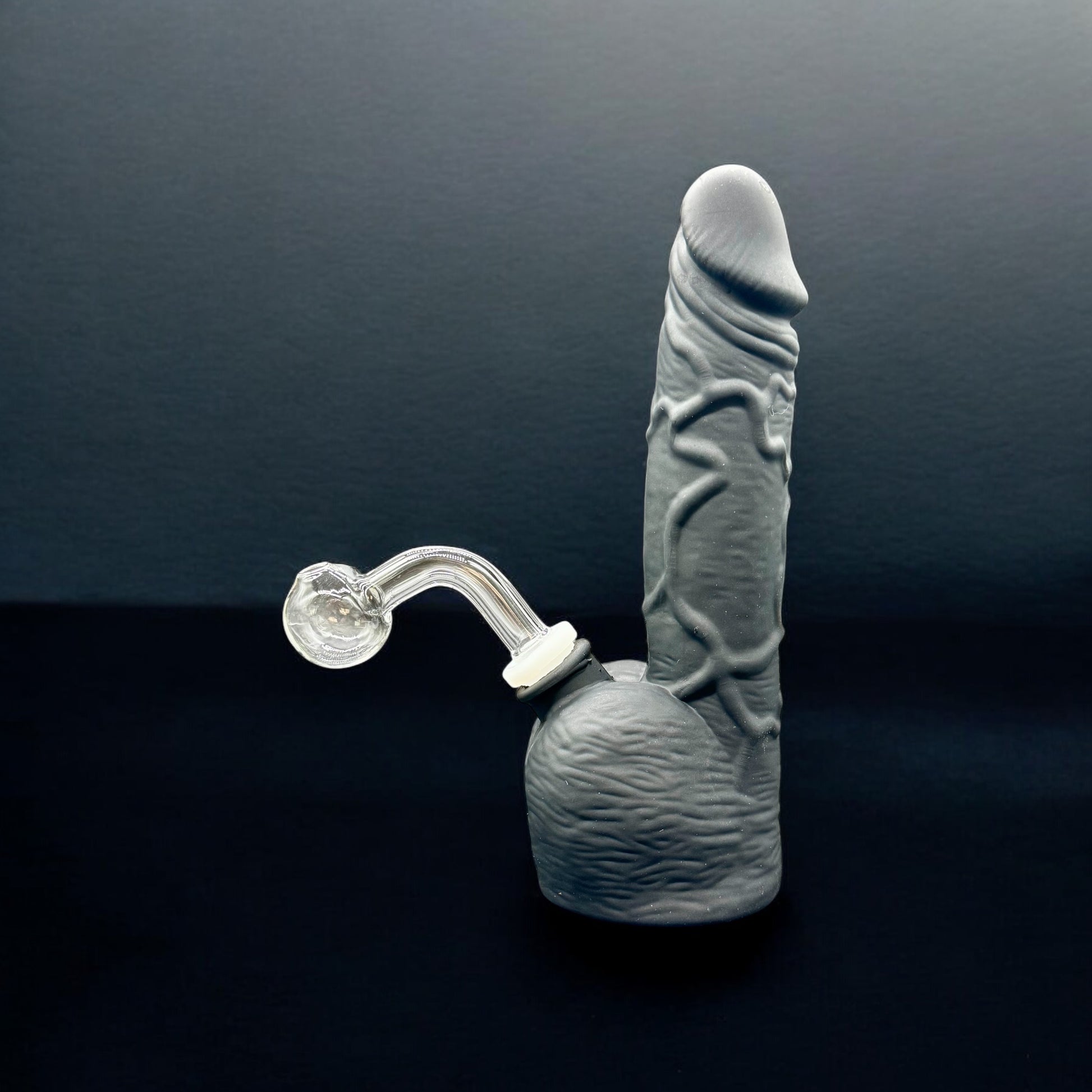 Silicone Realistic Penis Bong Oil Burner