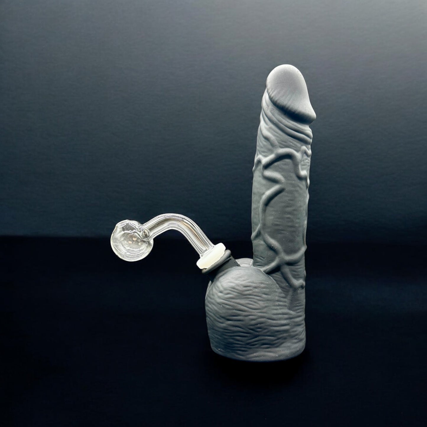 Silicone Realistic Penis Bong Oil Burner